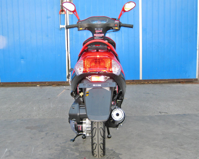 Ventile la vespa adulta refrescada 65 de la vespa de motor de la ignición del CDI 50CC - operación del freno de mano 70km/H