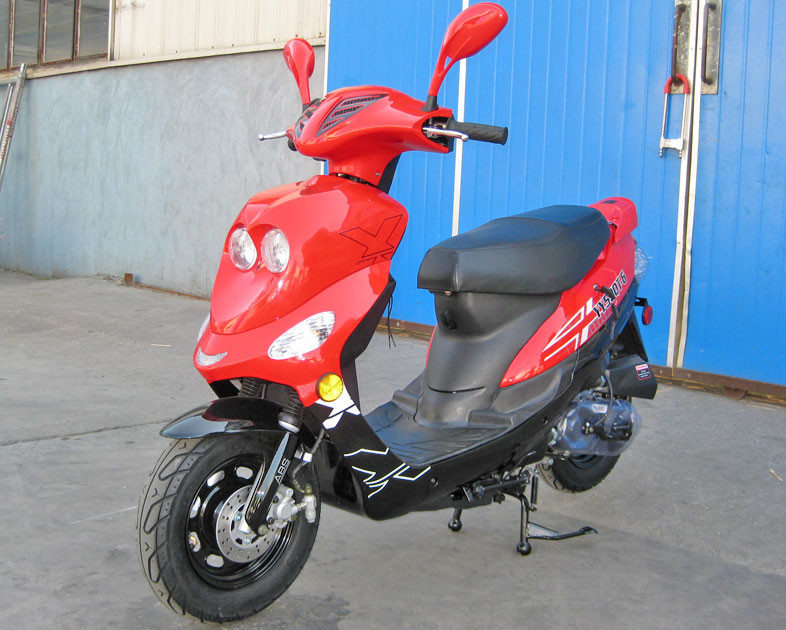 Ventile la vespa adulta refrescada 65 de la vespa de motor de la ignición del CDI 50CC - operación del freno de mano 70km/H