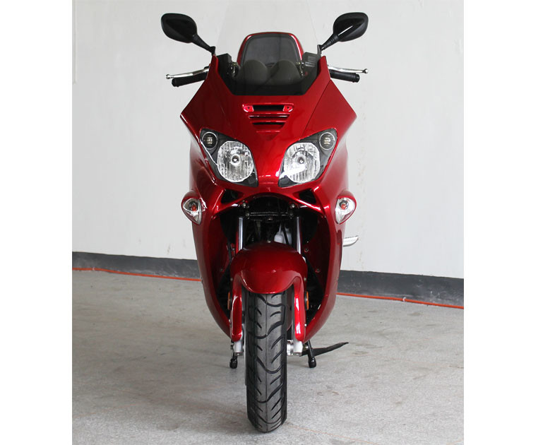 300cc 1 disco fresco líquido adulto del frente de la impulsión de correa de la vespa de motor del movimiento del cilindro 4/disco de la parte posterior