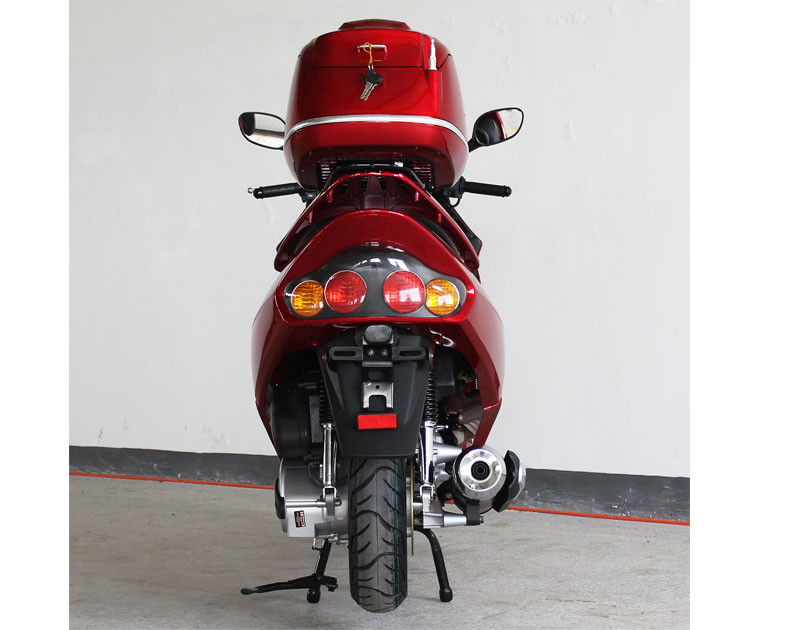 300cc 1 disco fresco líquido adulto del frente de la impulsión de correa de la vespa de motor del movimiento del cilindro 4/disco de la parte posterior
