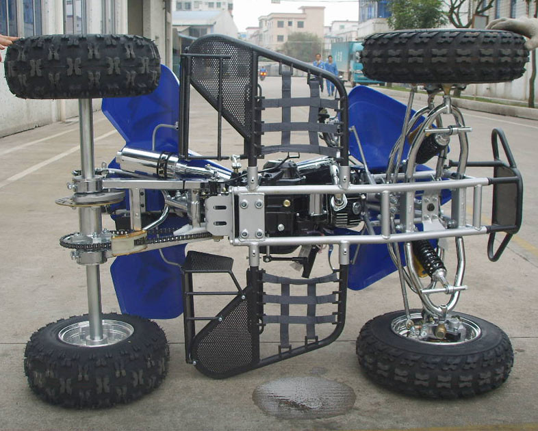 Embrague manual 7.9hp/7000rpm del deporte del policía motorizado refrigerado por aire de los coches de cuatro ruedas 125cc 4