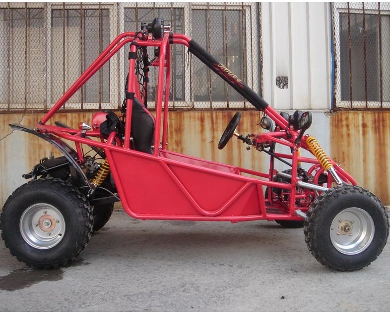 El kart de gran tamaño 150CC con errores con aire de CVT refrescó el freno de pie eléctrico del comienzo