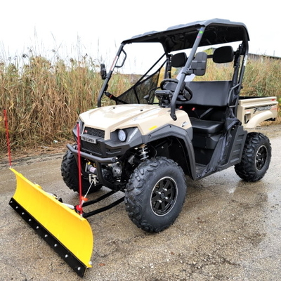 400cc 4x4 UTV 2 Seater con el vehículo utilitario 25.5HP 2WD/4WD del carro de golf del gas del quitanieves ATV